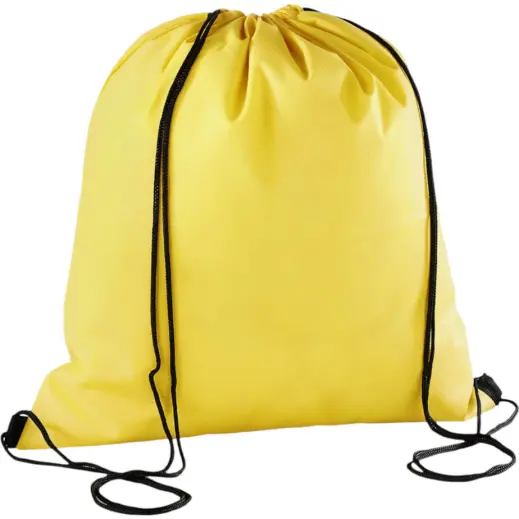 Altitude Whitefield Non-Woven Drawstring Bag Yellow